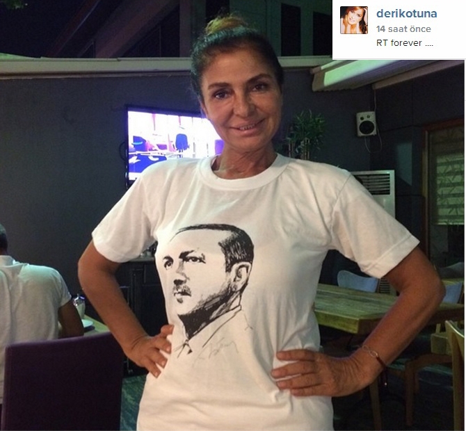 Derya Tuna'dan Erdoğan'a tam destek